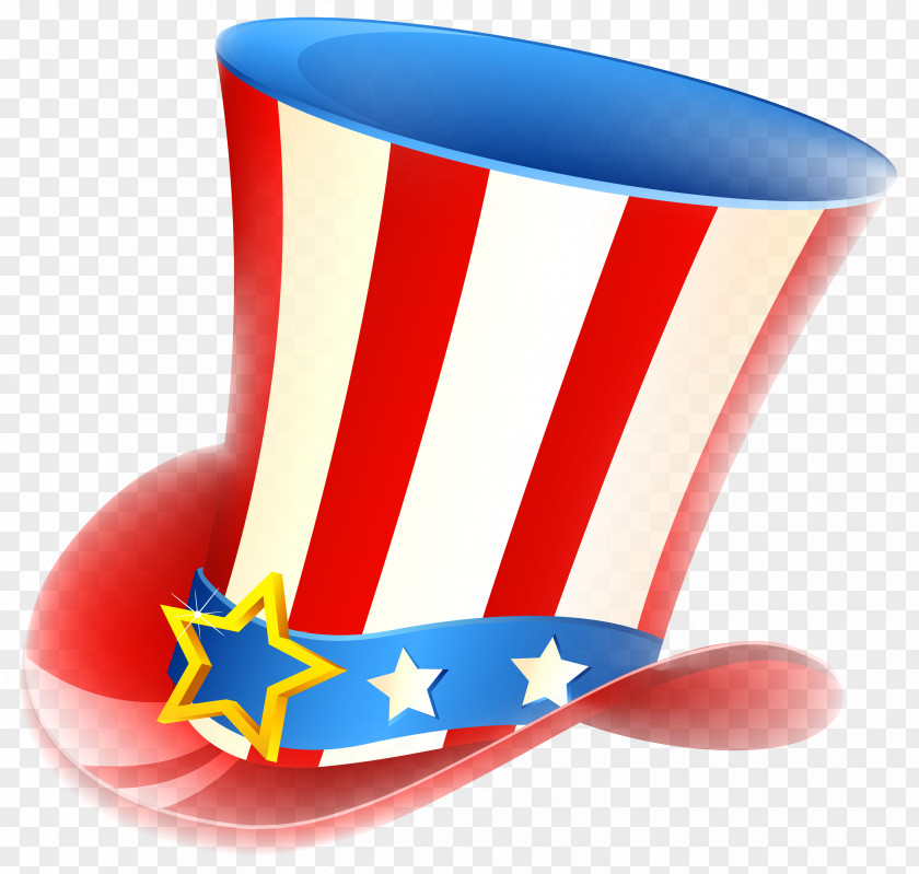 Patriotic Uncle Sam Hat Clipart United States Clip Art PNG