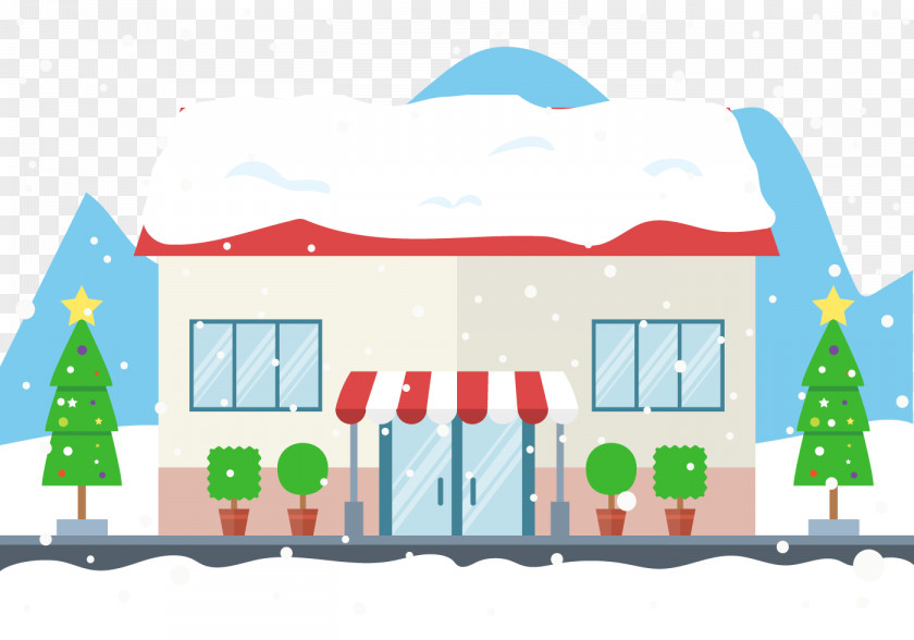 Snow Store Paper Shopping Retail PNG