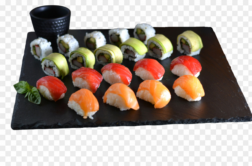 Sushi Platter Japanese Cuisine Korean Restaurant PNG