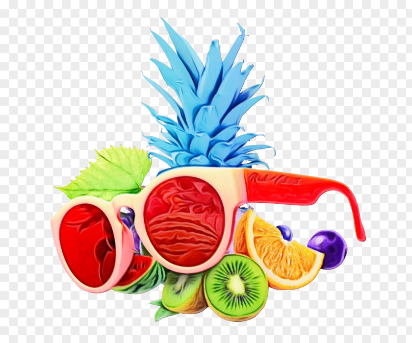 Garnish Accessory Fruit Summer Pineapple PNG