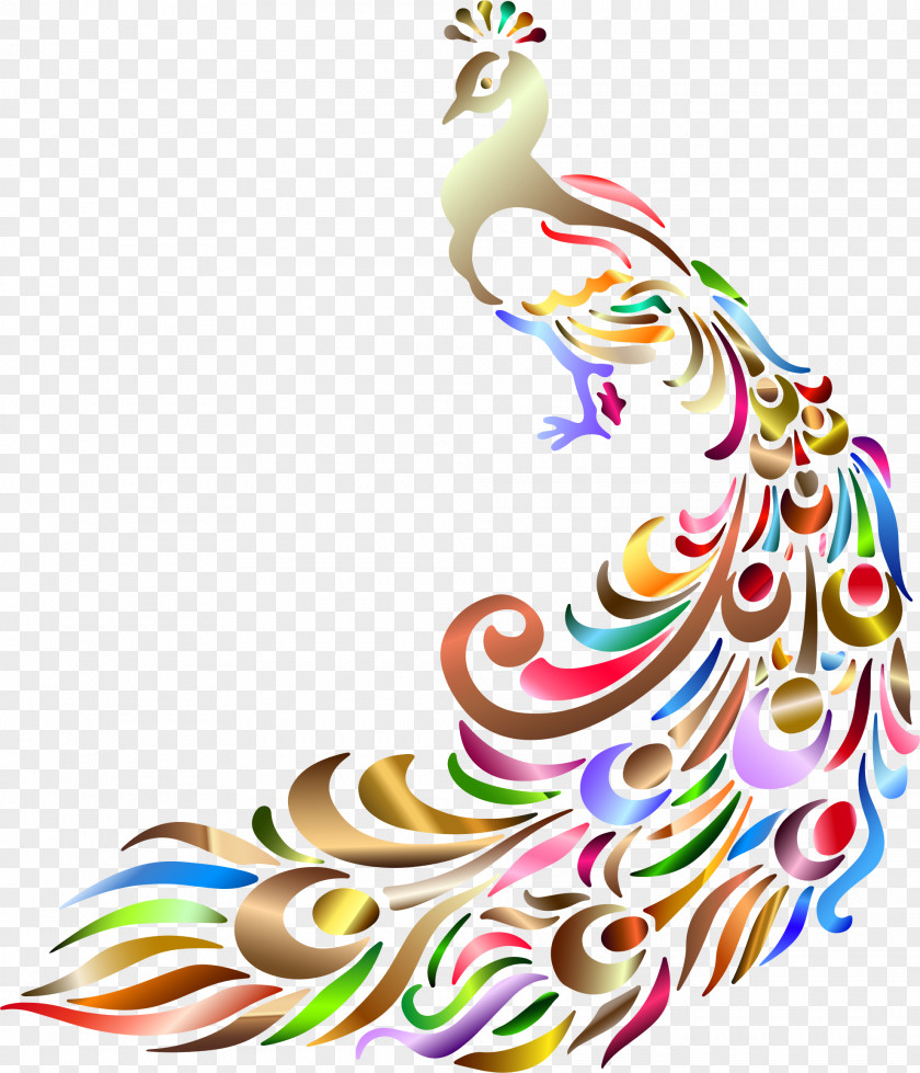 Peacock Line Art Peafowl Drawing Clip PNG