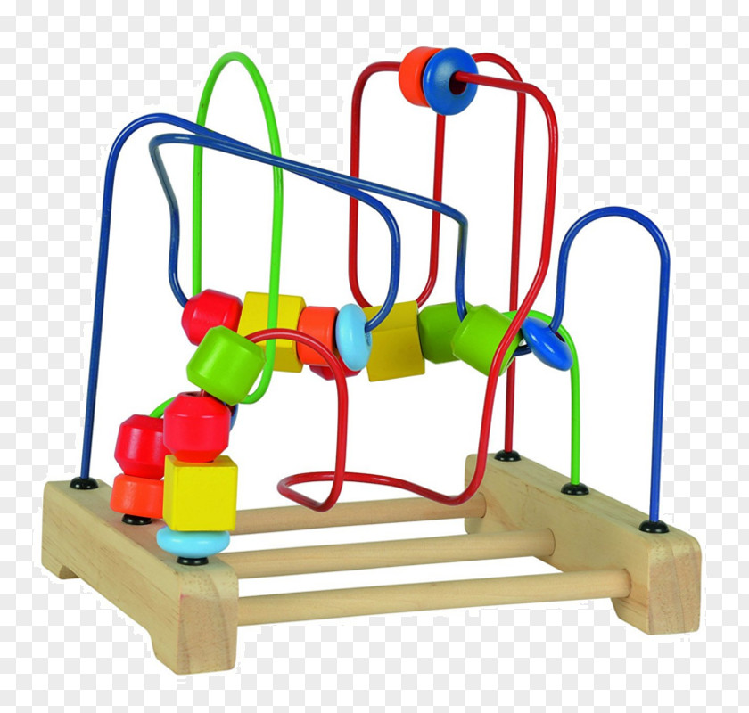 Wire Maze Toy Block Wood Game Doll PNG