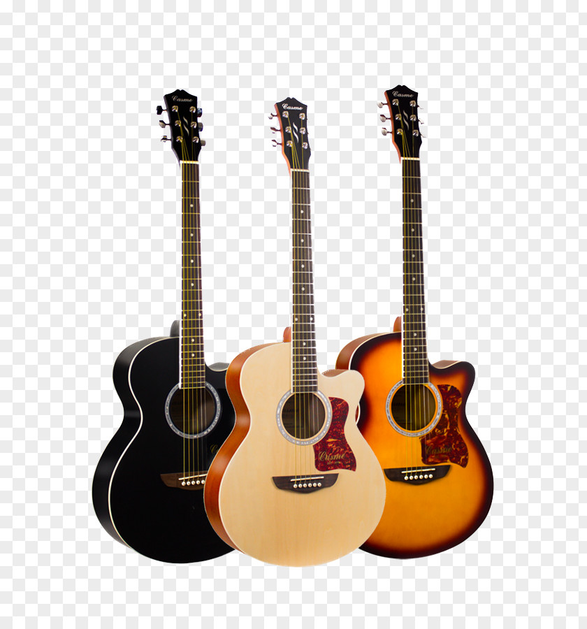 Acoustic Guitar Tricolor Acoustic-electric Tiple Cavaquinho PNG