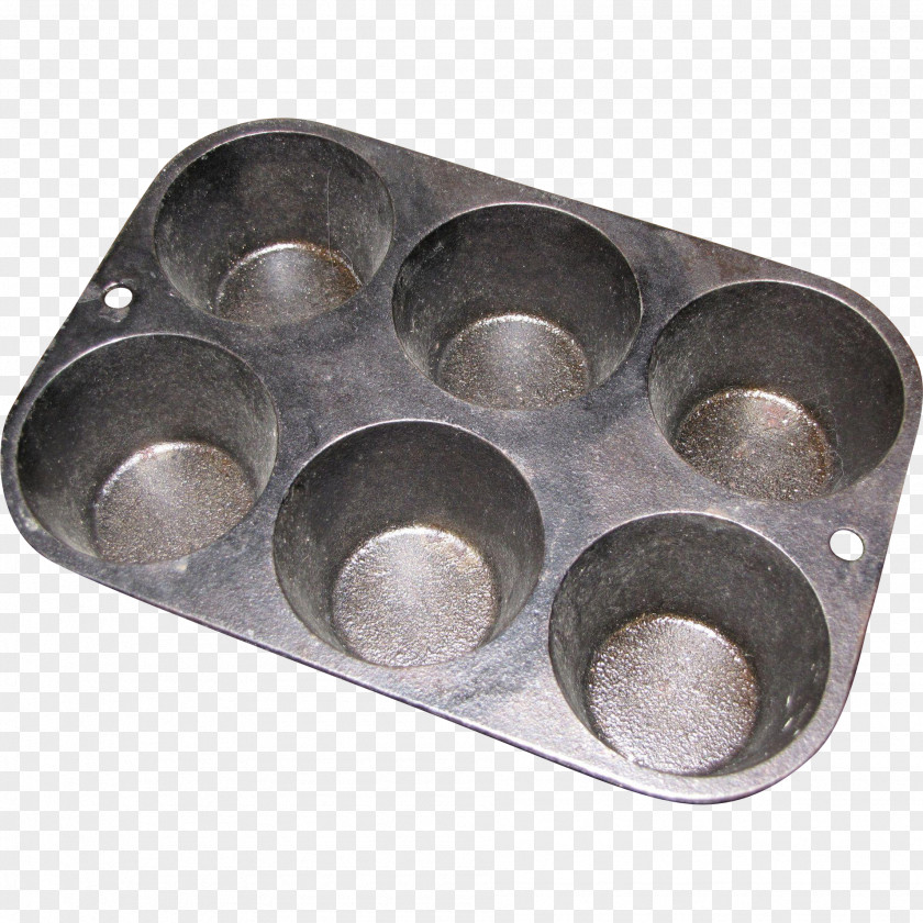 Muffin Cornbread Tin Cupcake Cast-iron Cookware PNG