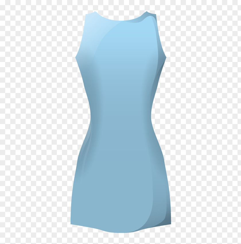 Netball Blue Product Design Sleeve Neck PNG