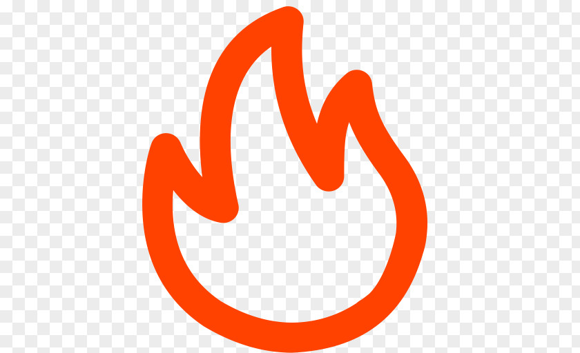 Symbol Flame Web Design PNG