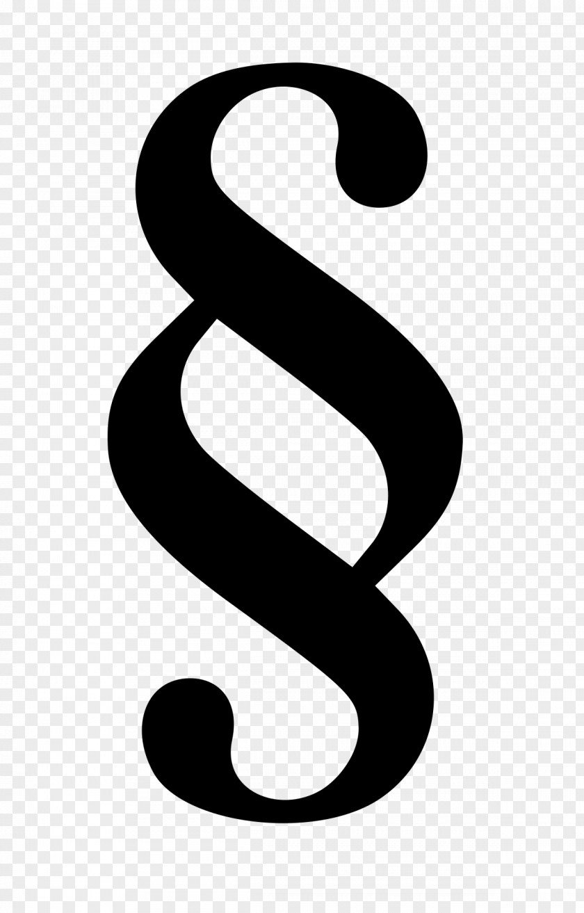 Symbol Pilcrow Paragraph Lawyer Section Sign PNG