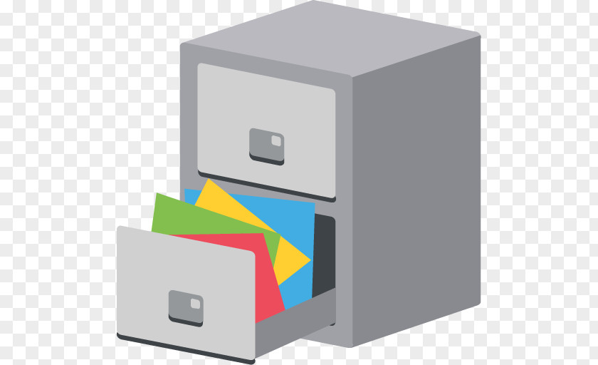 Emoji File Cabinets Guess The Records Management Office PNG