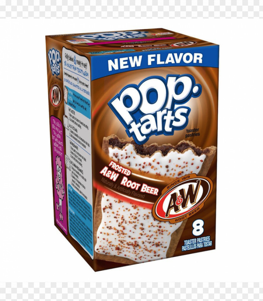 Drink Toaster Pastry A&W Root Beer Fizzy Drinks Kellogg's Pop-Tarts Frosted Chocolate Fudge PNG