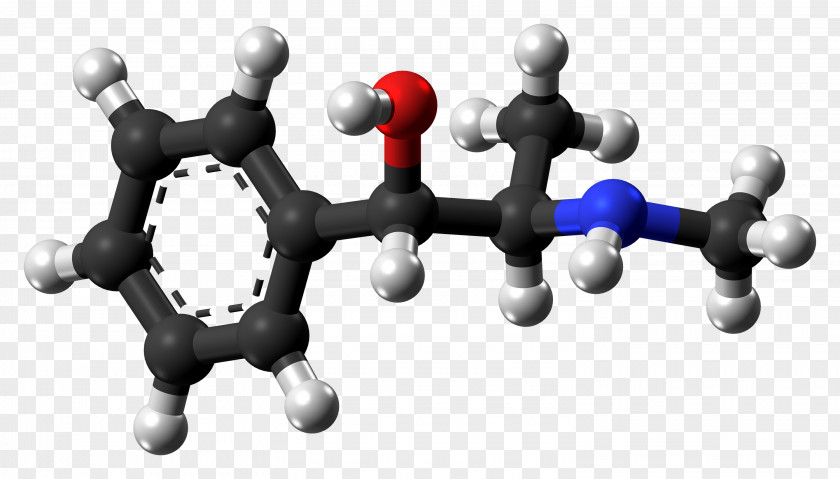 Molecule Ephedrine Ephedra Phenylpropanolamine Sympathomimetic Drug Methamphetamine PNG