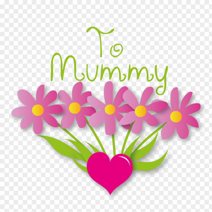 Mothers Day Mother's Flower Graphic Designer PNG