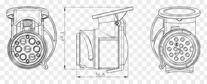 Technical Drawing Door Handle Product Design Car PNG