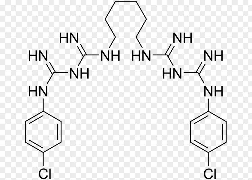 Chlorhexidine Carbohydrate Monomer Bisbiguanide Chemistry PNG