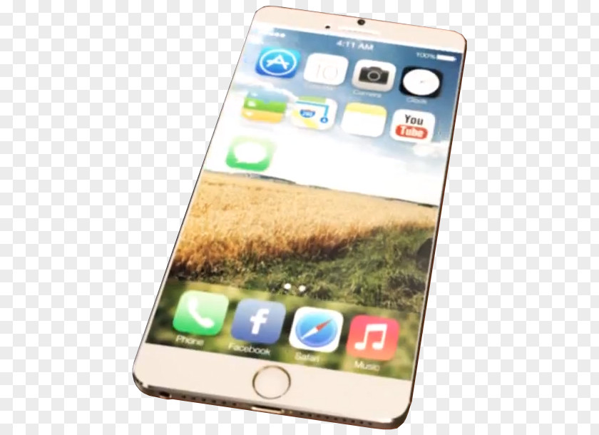 Holographic Iphone Smartphone Feature Phone Product Design Cellular Network PNG