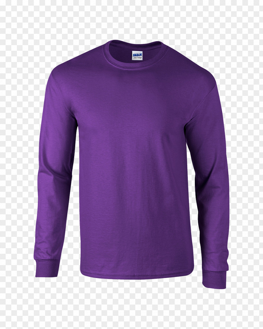Long Sleeve Long-sleeved T-shirt Hoodie Gildan Activewear PNG