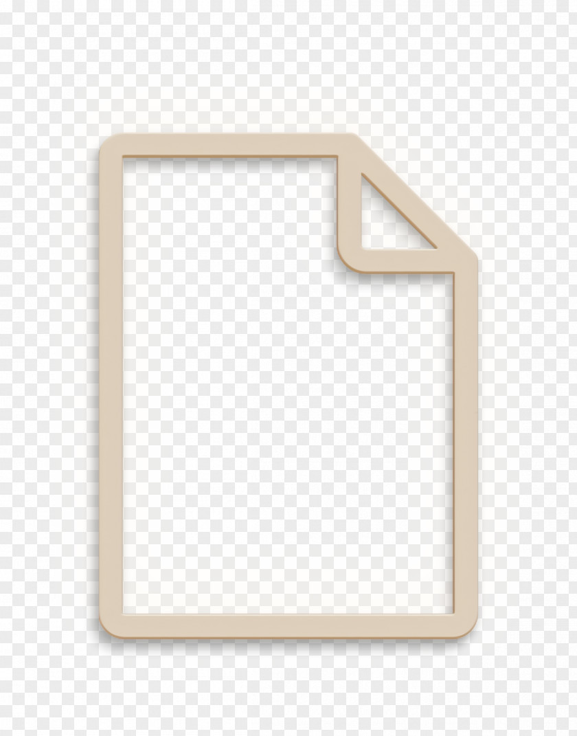 Miscellaneous Elements Icon Document File PNG