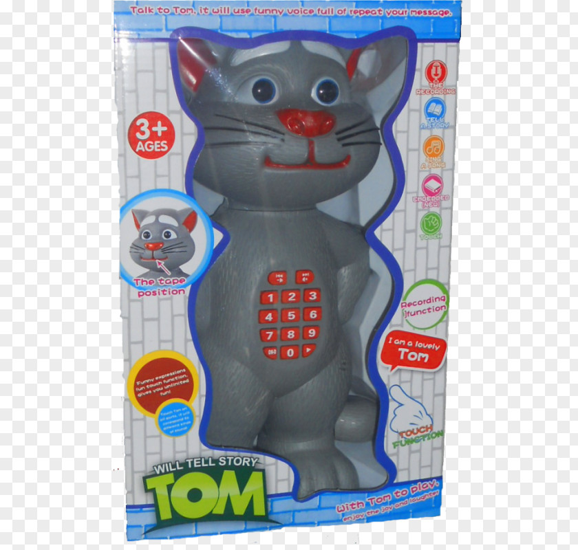 Talking Tom Cat Stuffed Animals & Cuddly Toys And Friends Mobile Phones PNG