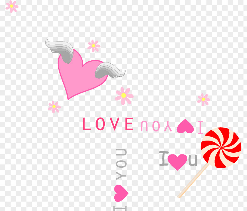 Valentine's Day Love Lollipop Poster Dia Dos Namorados PNG