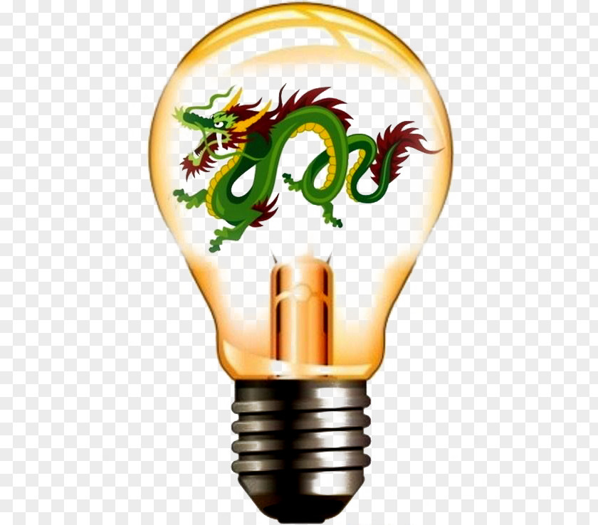 Bulb Dragon Buckle-free Material Chinese Clip Art PNG