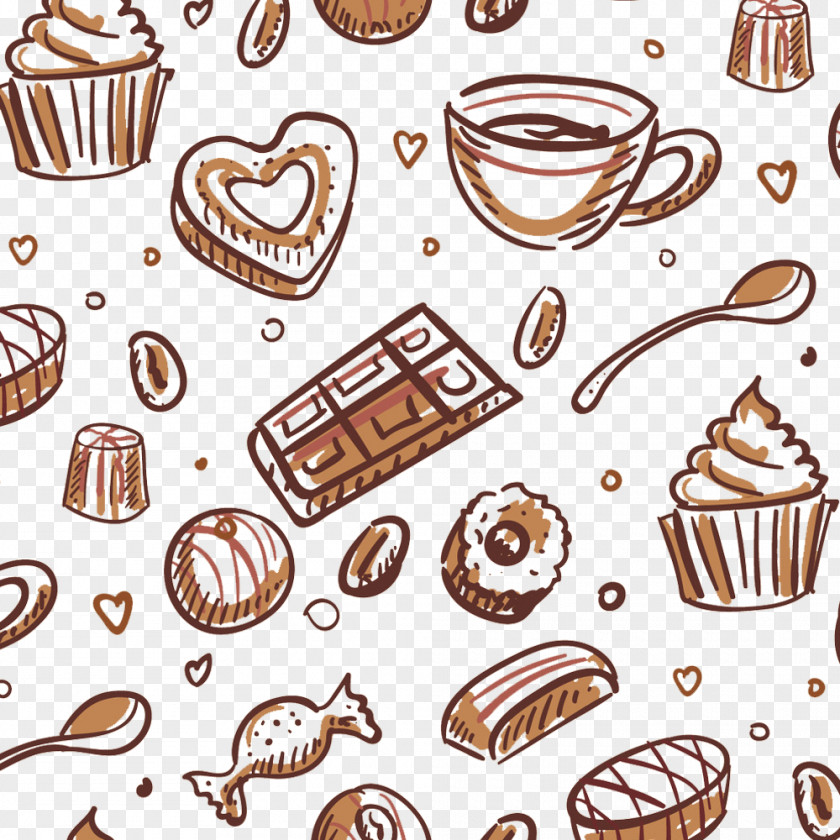 Chocolate Milk Picture Material Cupcake Bar Cake Doughnut Muffin PNG