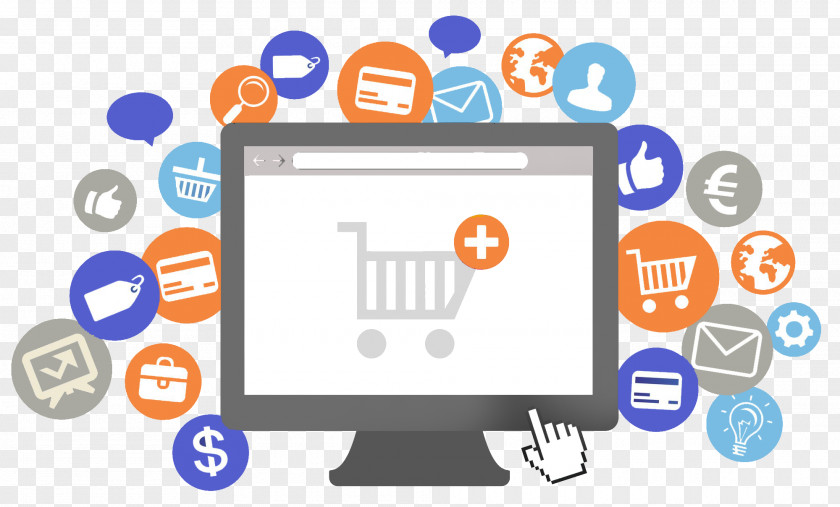 Online Shop E-commerce Electronic Business Conversion Marketing Rate PNG