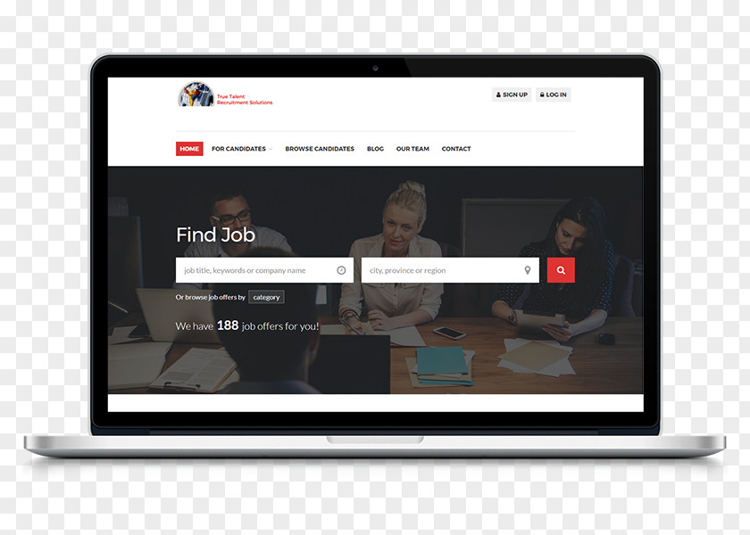 Recruiting Talents TECH NORTH (PTY) LTD Web Design PNG
