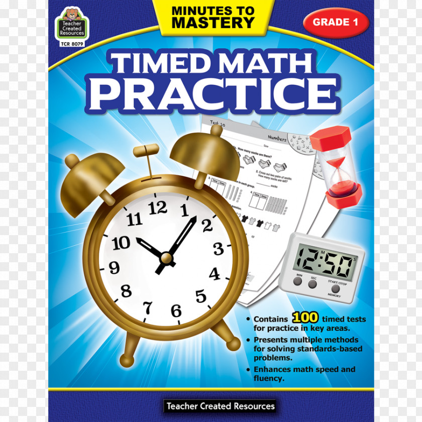 Timed Math Practice Grade 1 Minutes To MasteryTimed 6 Mathematics Sixth First GradeMathematics Mastery PNG