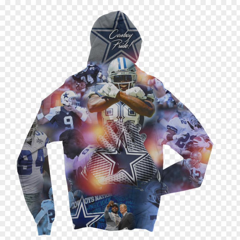 Watercolor Cowboy Hoodie Printing All Over Print Dye-sublimation Printer PNG