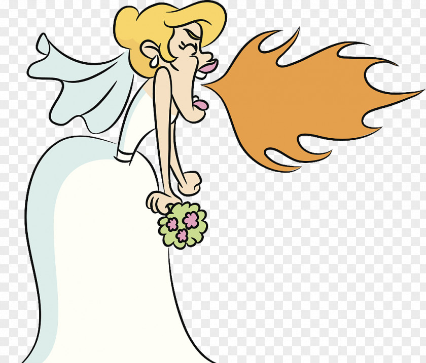 Cartoon Characters Crazy Bride The Conscious Bride: Women Unveil Their True Feelings About Getting Hitched Wedding Stress Bridegroom PNG