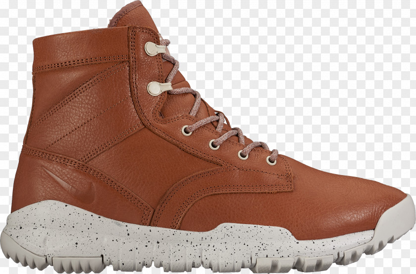 Cognac Hiking Boot Shoe Footwear Sportswear PNG