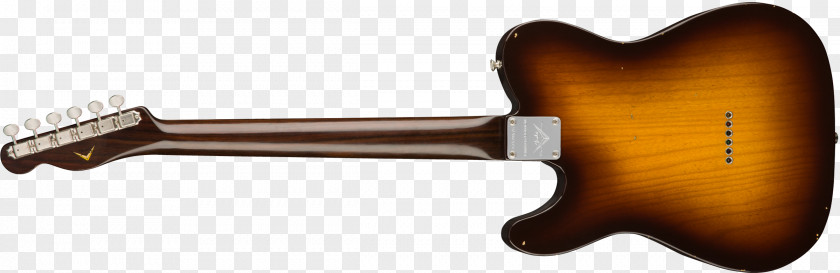 Electric Guitar Acoustic-electric Acoustic Sunburst Fender Telecaster Custom PNG