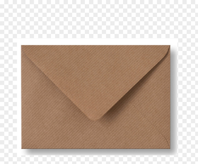 Envelope Rectangle Kraft Paper Lining Baby Announcement PNG