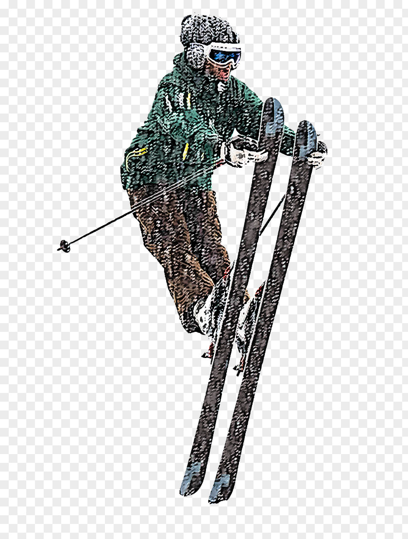 Ski Pole Equipment Sports Soldier PNG