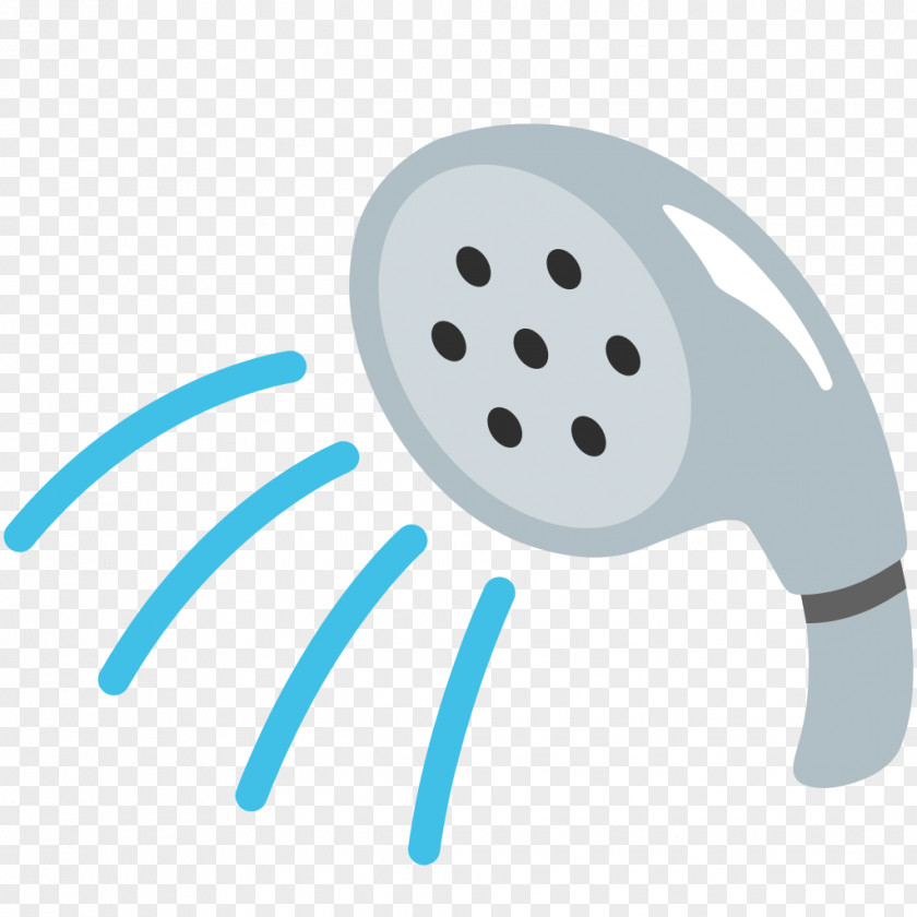 Waterfall Emoji Shower Towel Symbol Unicode PNG