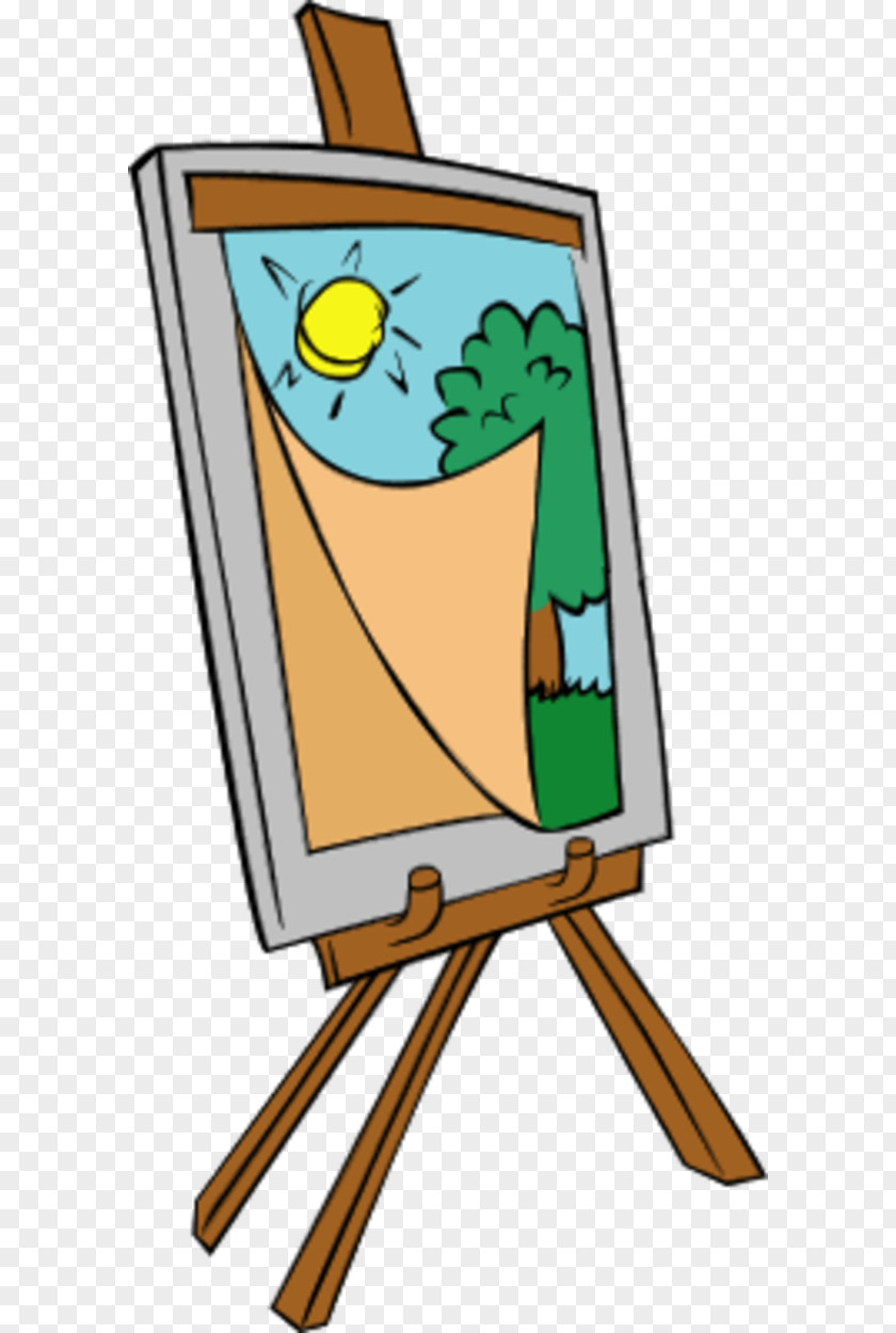 Art Easel Clipart Painting Clip PNG