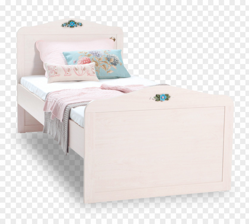 Flower Bed Frame Mattress Furniture Nursery PNG