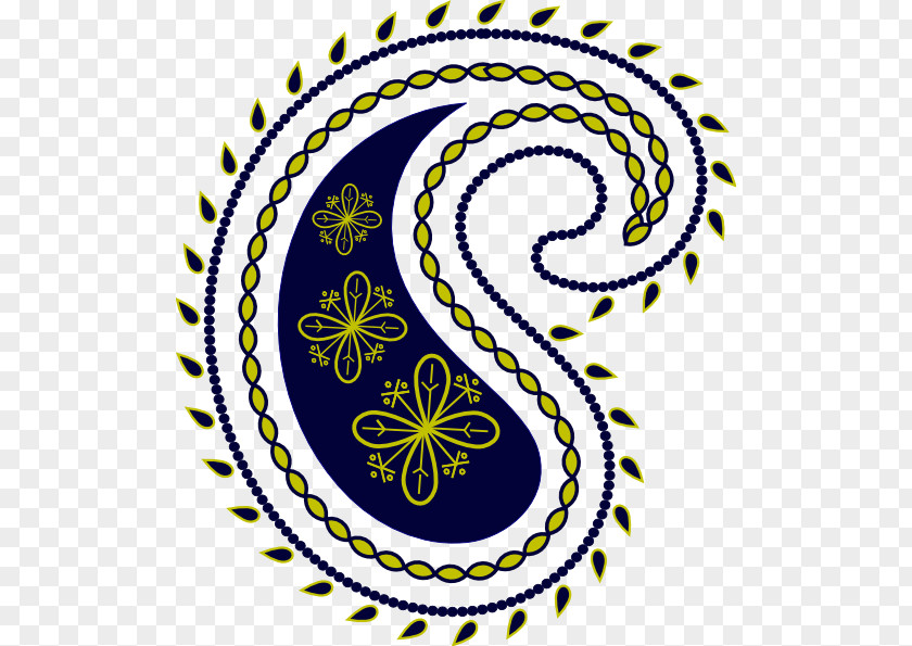 Naval Rating Paisley Pattern PNG