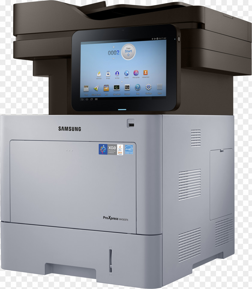 Printer Multi-function Laser Printing Samsung ProXpress M4583FX PNG