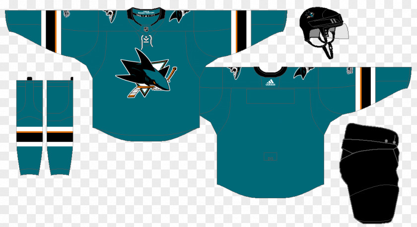 Sharks Cheer Uniform San Jose National Hockey League Colorado Avalanche Edmonton Oilers Arizona Coyotes PNG