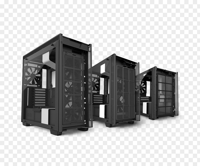 Wire Tower Computer Cases & Housings Nzxt ATX Newegg Smart Device PNG