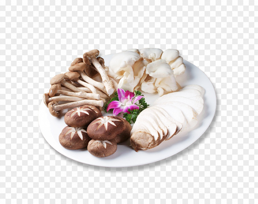 Assorted Mushrooms Hot Pot Mushroom Fungus Vegetable Pleurotus Eryngii PNG