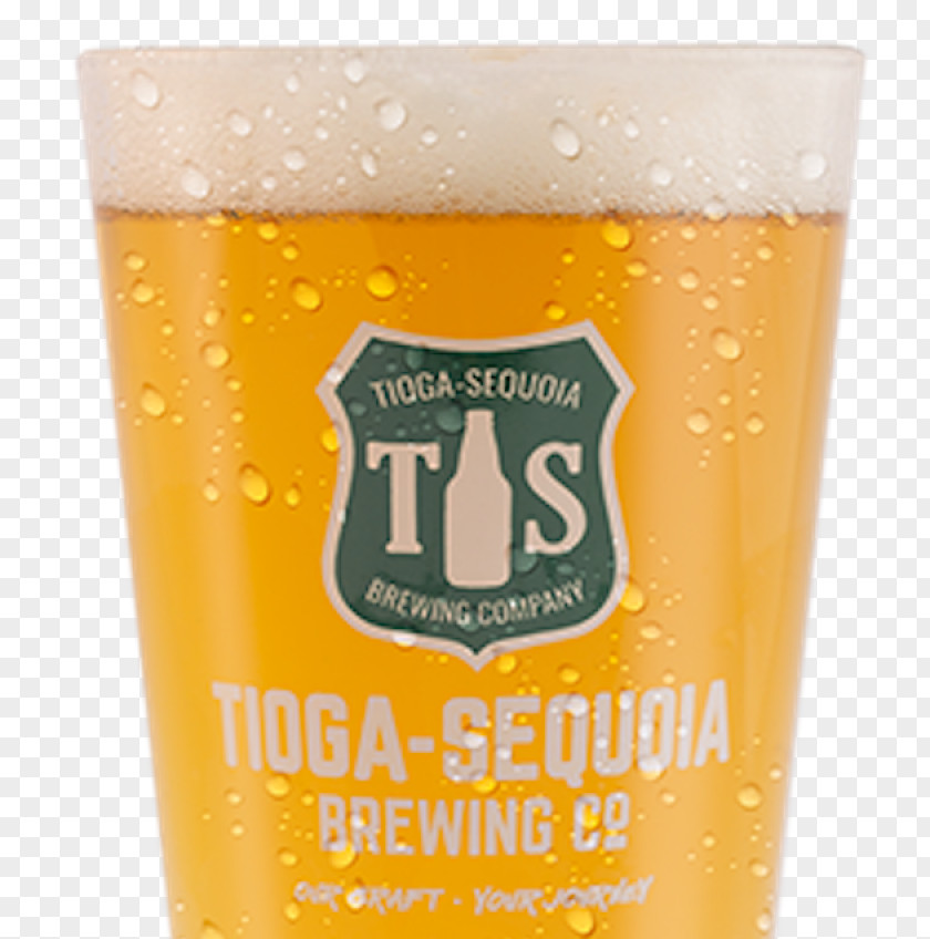 Beer Tioga-Sequoia Brewing Company Garden Pint Glass Wheat Brewery PNG
