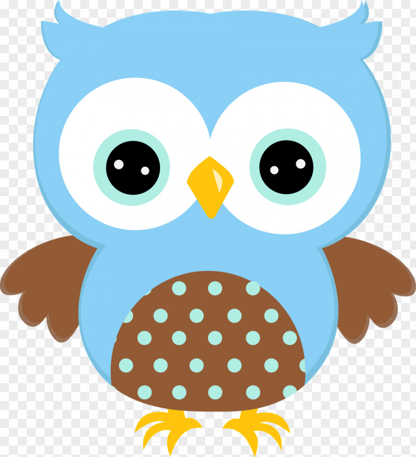 Owl Computer Cliparts Blue Clip Art PNG