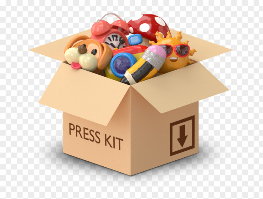 Toy Box Gift Sticker PNG