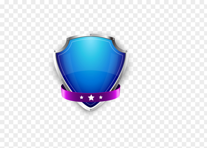 Vector Blue Shield Adobe Illustrator PNG