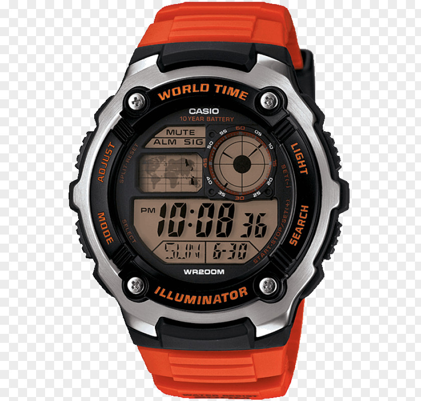 Watch Casio Strap Tough Solar Water Resistant Mark PNG