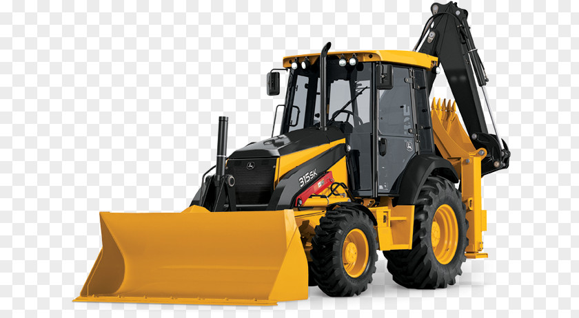 Excavator John Deere Backhoe Loader Forklift PNG