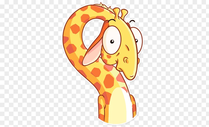 Giraffe Character Fiction Clip Art PNG
