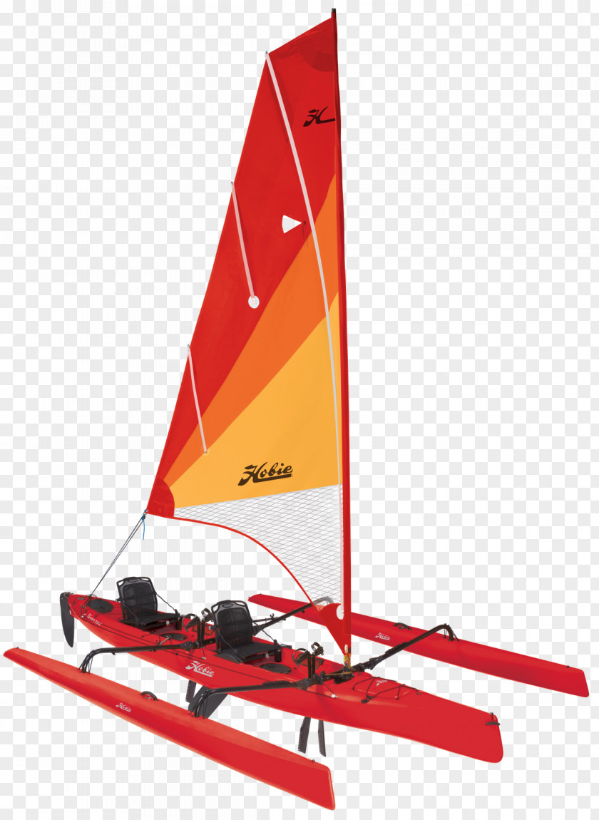 Hibiscus Hobie Cat Kayak Sailing Trimaran PNG