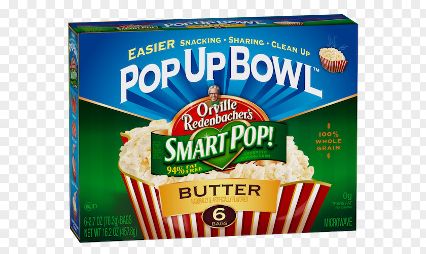 Popcorn Kettle Corn Fizzy Drinks Caramel Orville Redenbacher's PNG